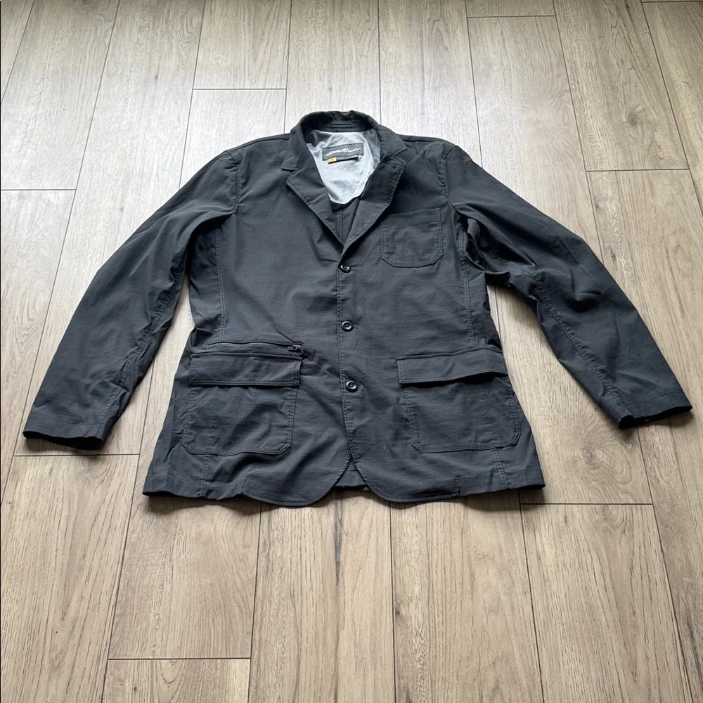 Eddie Bauer Travex Charcoal Gray Jacket Men’s Size T46